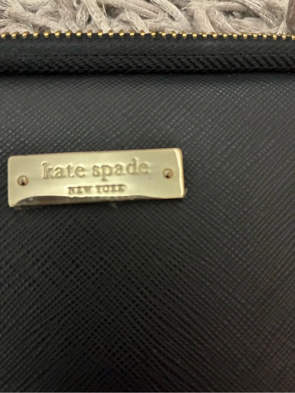 Laptop Sleeve with Gold Accent